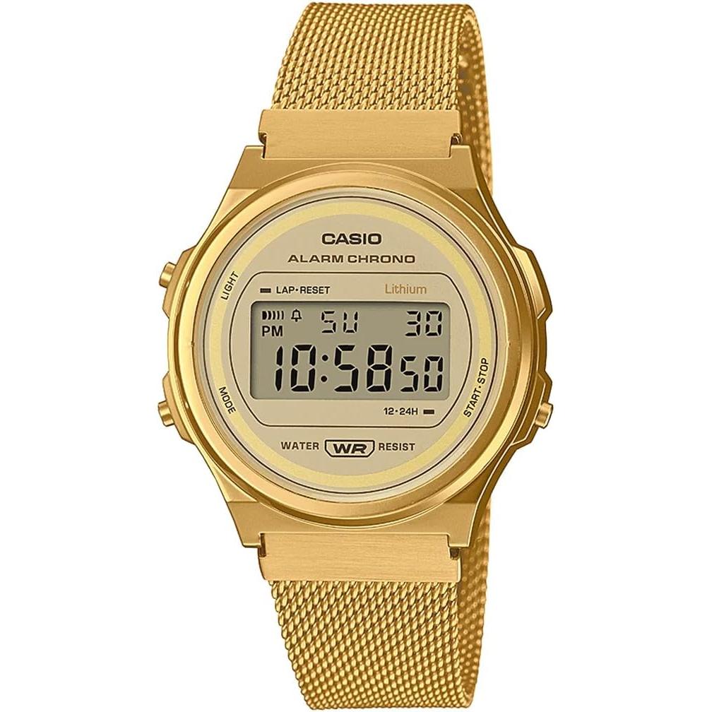 22779 | CASIO A171WEMG-9AEF VINTAGE ROUND DIGITAL CHAPADO