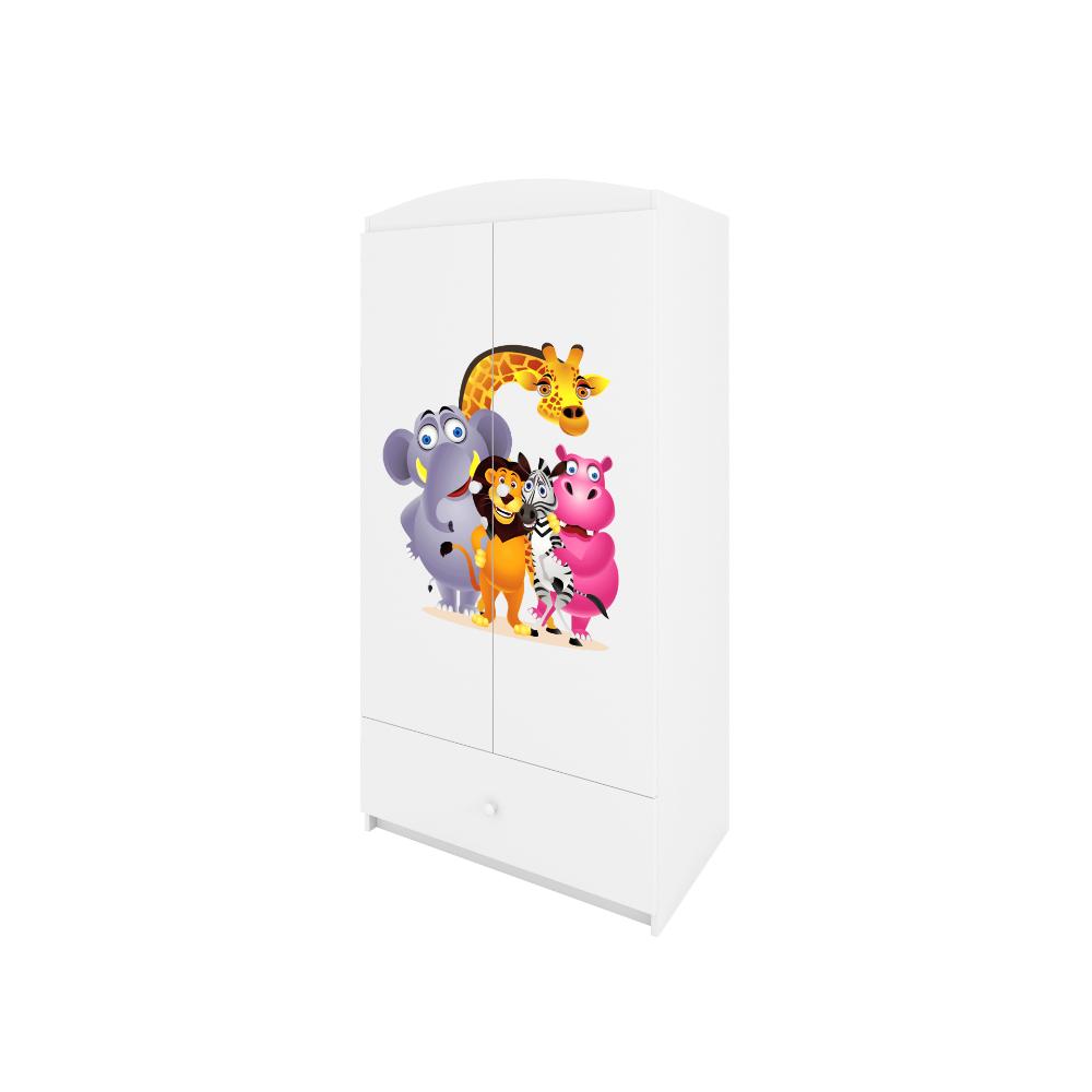 Roupeiro Kocot Kids BabyDreams Zoo White