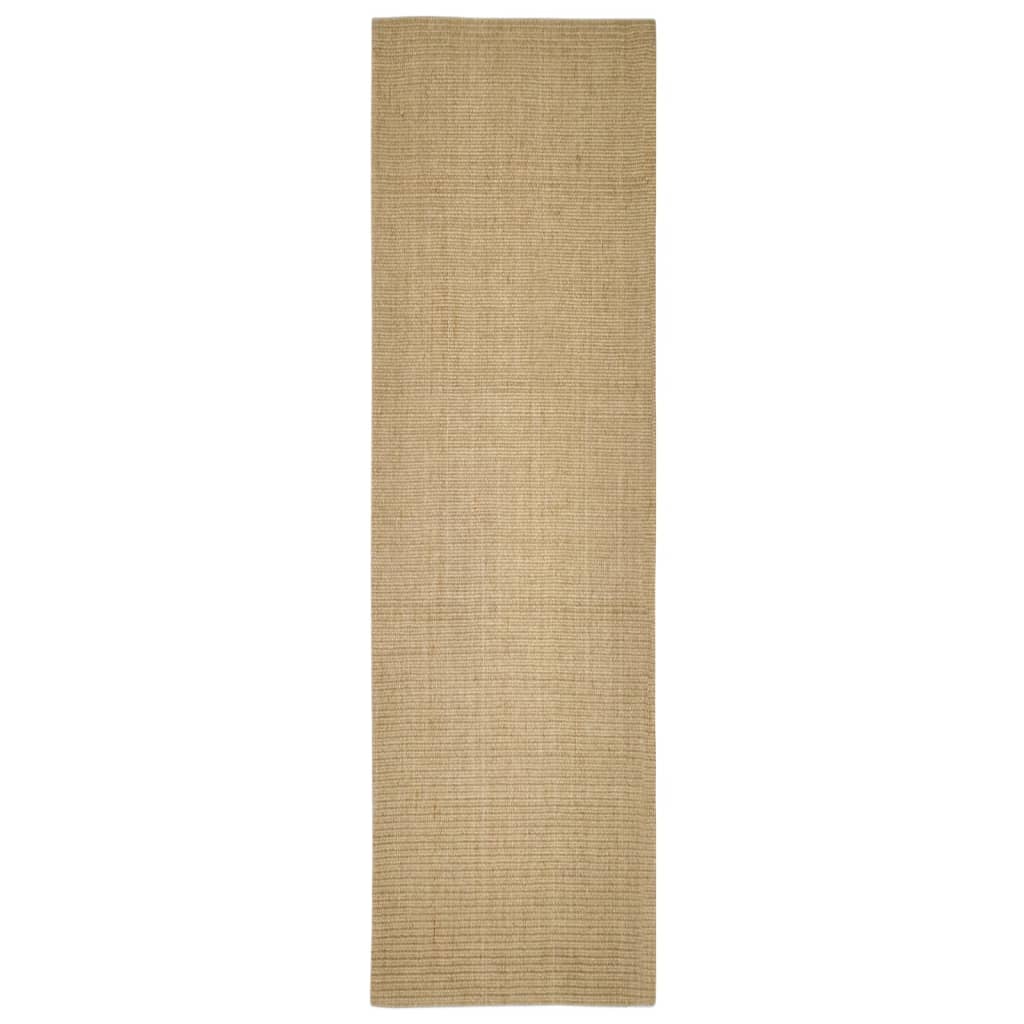 vidaXL Alfombra de sisal para rascador 100x350 cm