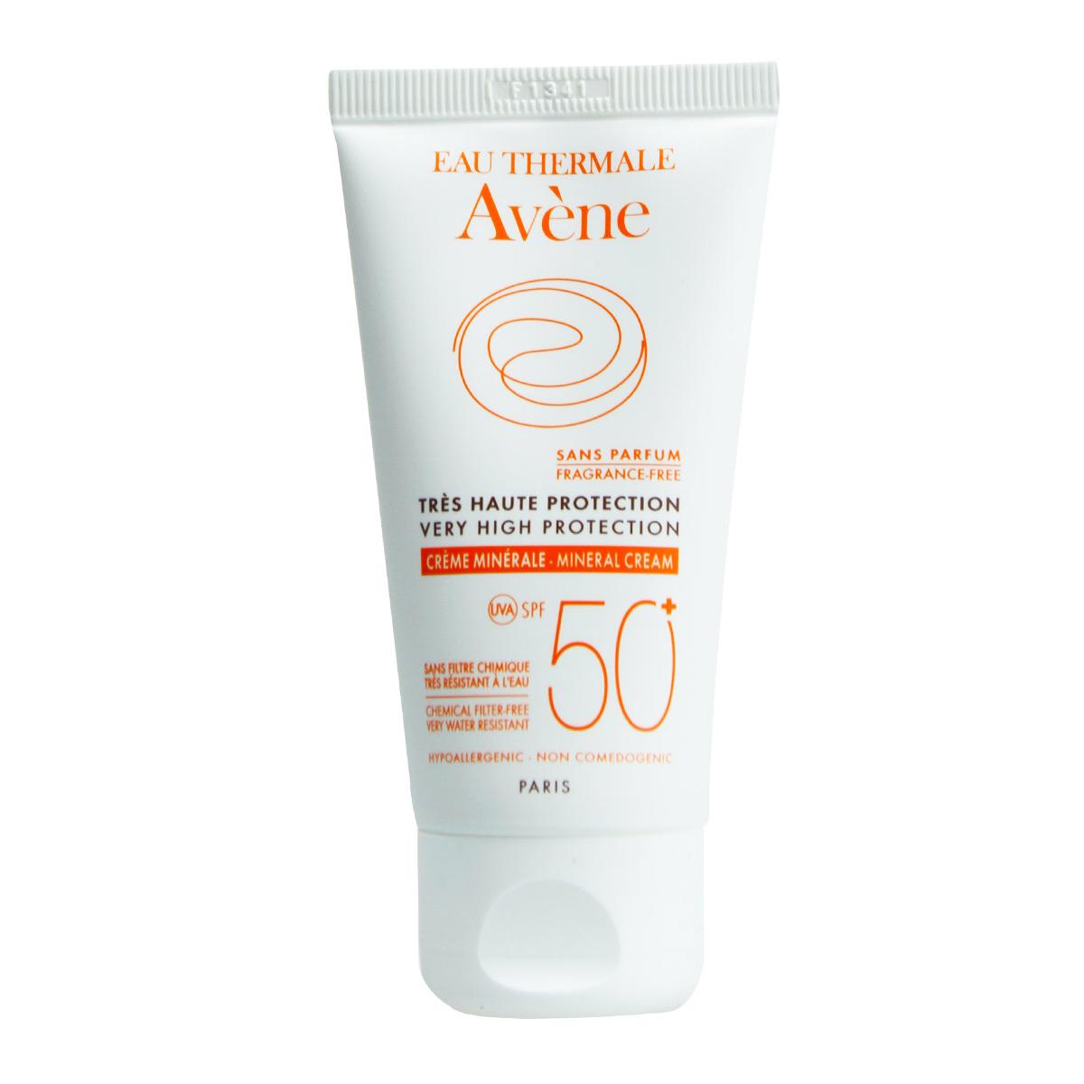 Avène crema mineral spf 50+ 50 ml