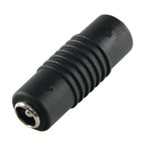 CABLEPELADO Adaptador DC Hembra | Acoplador DC Hembra a Hembra | Adaptador Extensor Cable de alimentación DC | Empalme DC | Apto para IP CCTV, DVR, LED | 5.5 x 2.1 mm | Hembra a Hembra