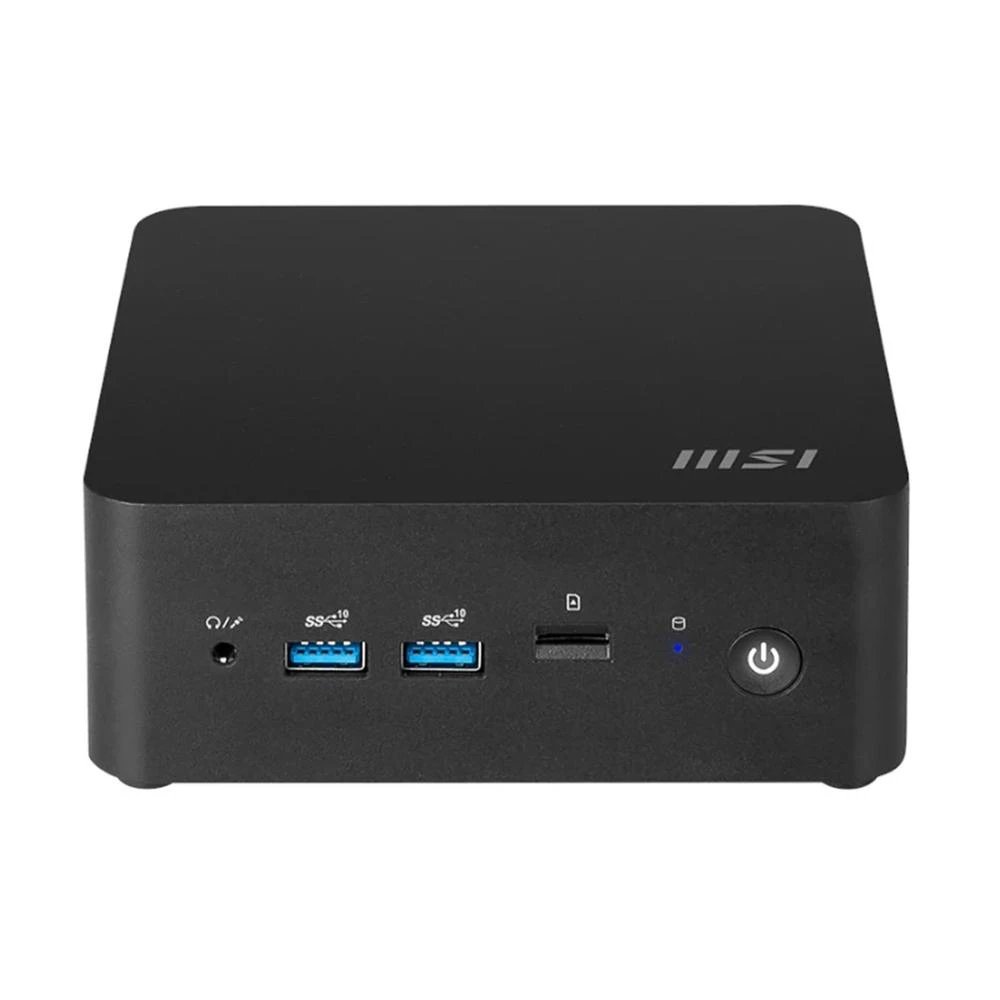 Pc Sobremesa Mini PC profesional Intel Core i5-1345U (12M caché, hasta 4,70 GHz) MSI 936-B0B121-205  | 64GB, 0 GB, Bluetooth, Negro
