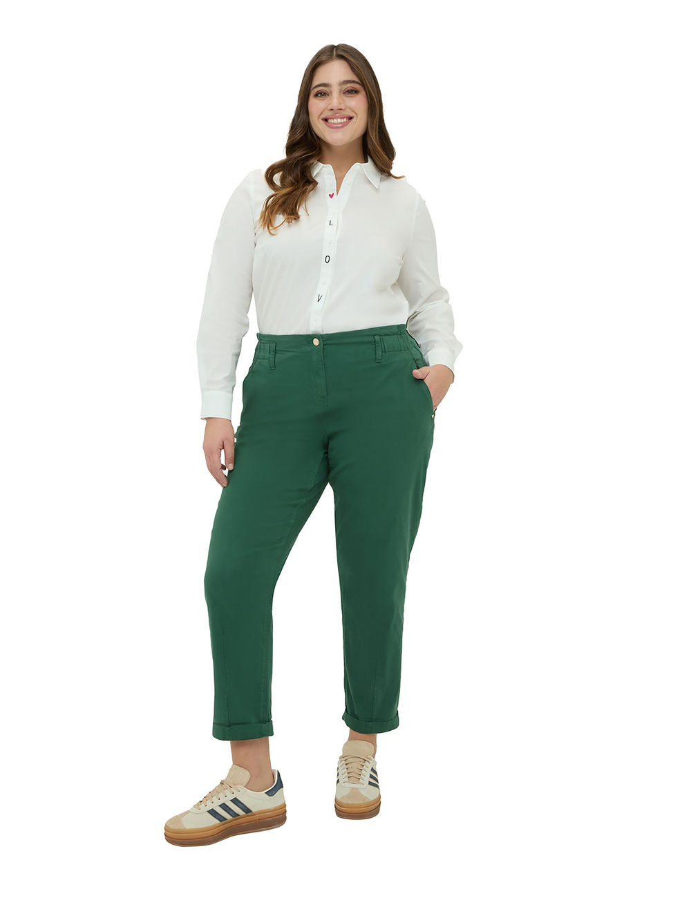 Fiorella Rubino - Pantalones Balloon de algodón