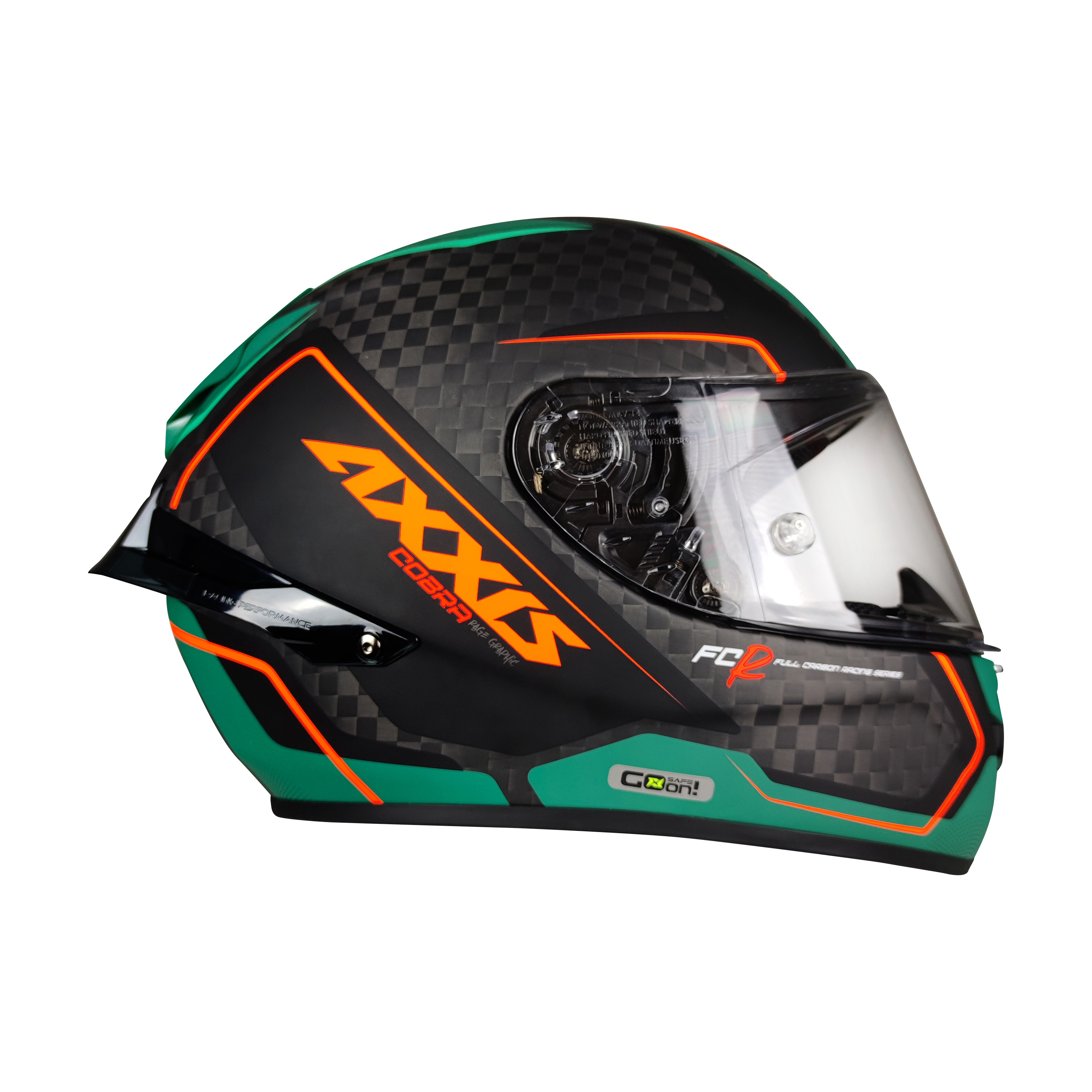  Axxis Casque moto intégral FF122 Hawk SV Solid A0