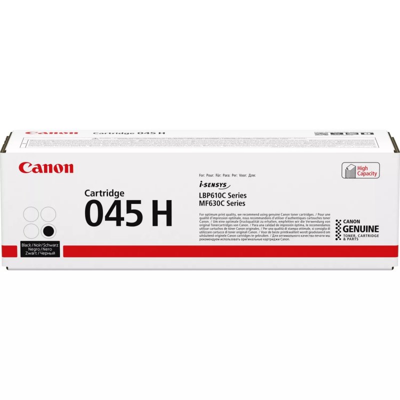 Tóner Canon 045HXL Negro de Alta Capacidad para Impresoras Láser