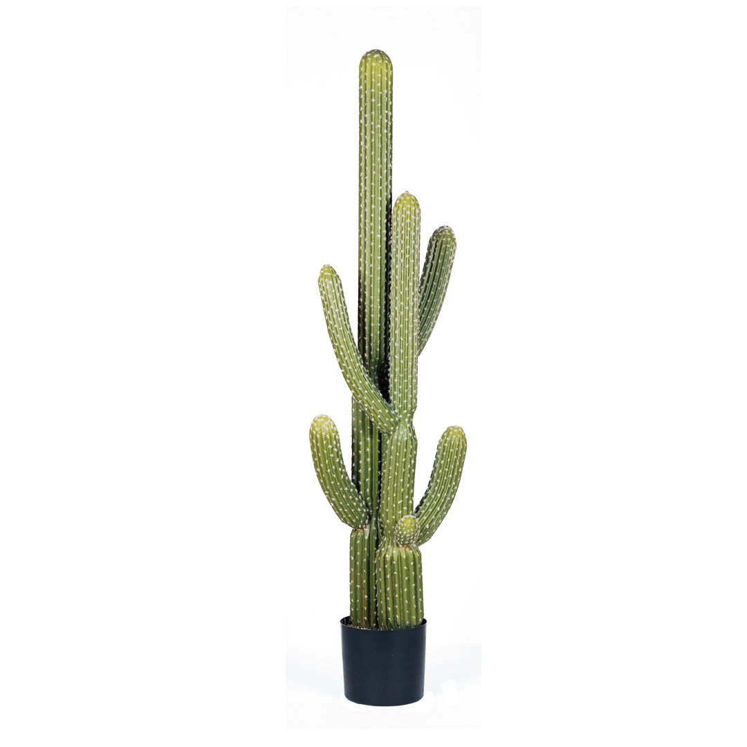 Nortene | Planta Artificial Cactus Saguaro 145 Cm Nortene | Ideal Para Decoración | Planta Artificial Grande Y Realista | Aporta Un Toque Natural A Tu Hogar