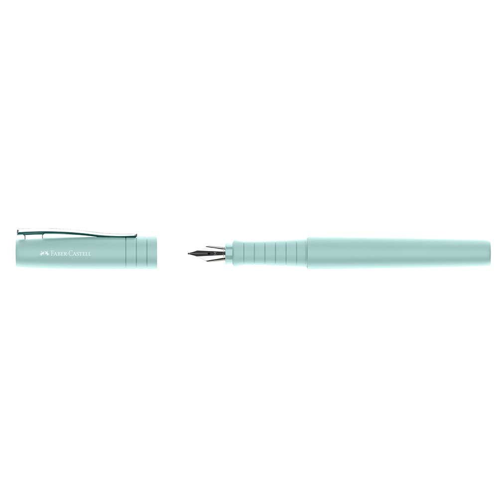 FABER PLUMA ESTILOGRAFICA FABER POLY PEN AZUL CARIBE F POLY