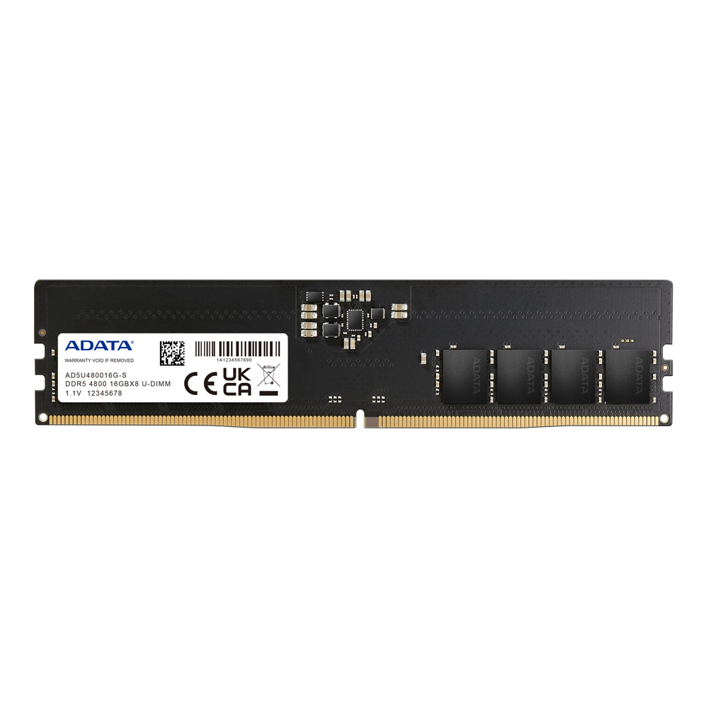 Adata ad5u480016g-s módulo de memoria 16 gb 1 x 16 gb ddr5 4800 mhz ecc