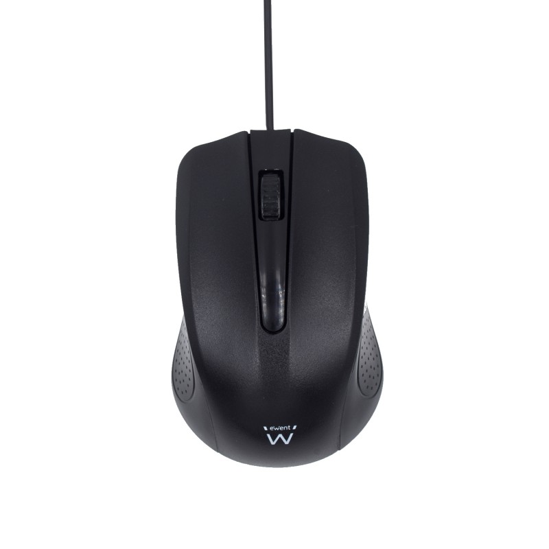 Ewent - EW3300 ratón Ambidextro Oficina USB tipo A Óptico 1000 DPI EW3300