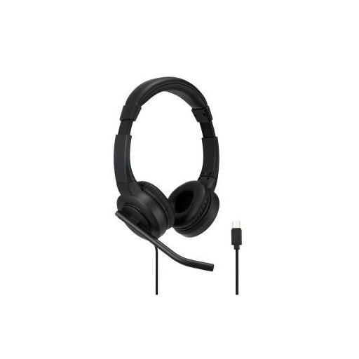 Kensington Auriculares supraaurales USB-C H1000 Negro