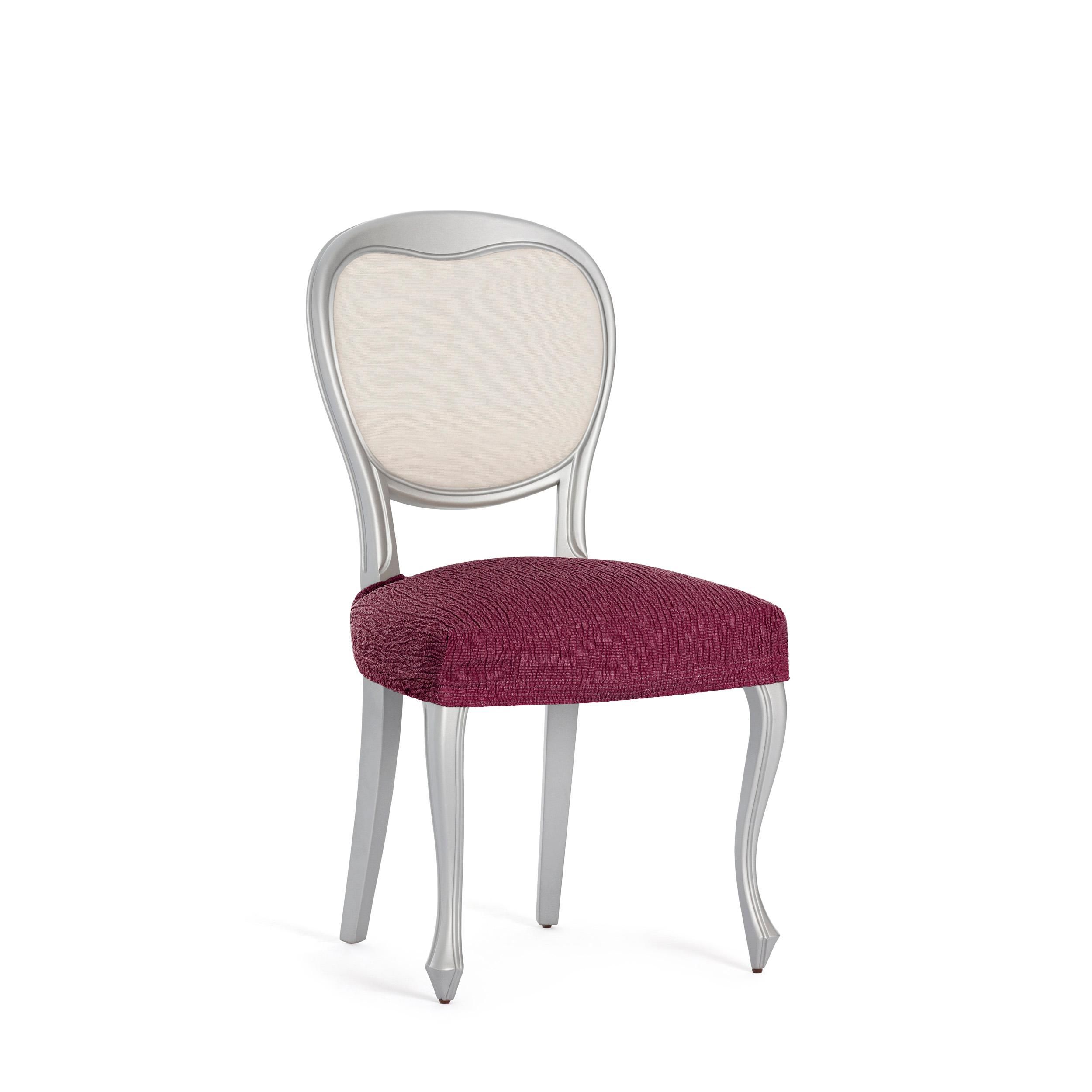 Milica - Pack de 2 Fundas para Sillas Sin Respaldo Tavira (varios Colores) - Protección Económica y Decoración Renovada