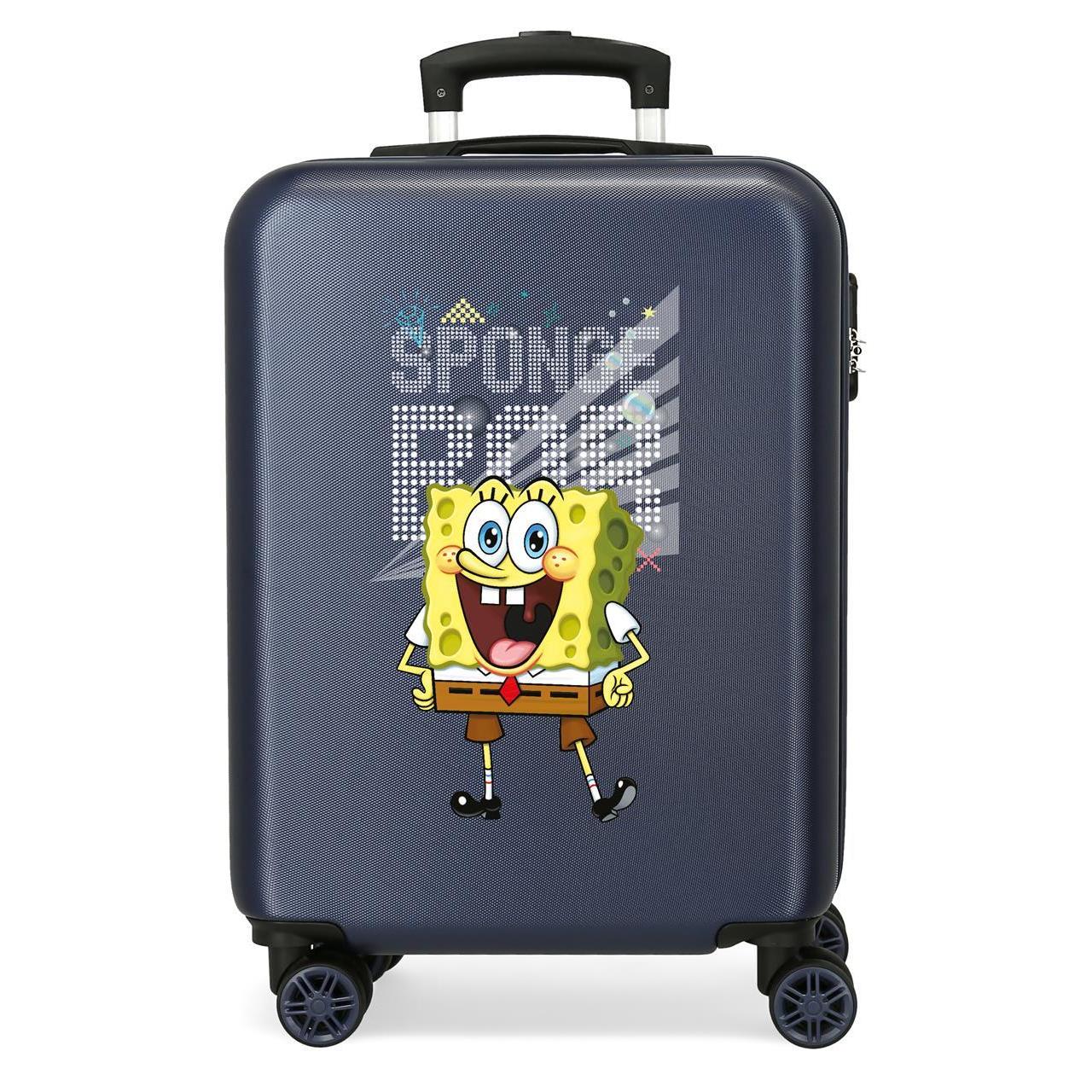 Maleta de cabina Nickelodeon Bob esponja party marino 55x38x20cm