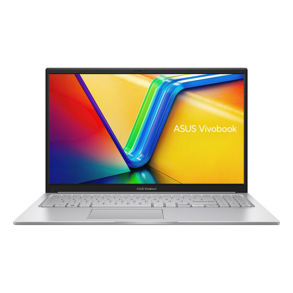 ASUS Vivobook 15 X1504VA-BQ575W - Ordenador Portátil 15.6" Full HD (Intel Core 5 120U, 16GB RAM, 512GB SSD, Graphics, Windows 11 Home) Plata Fría - Teclado QWERTY español