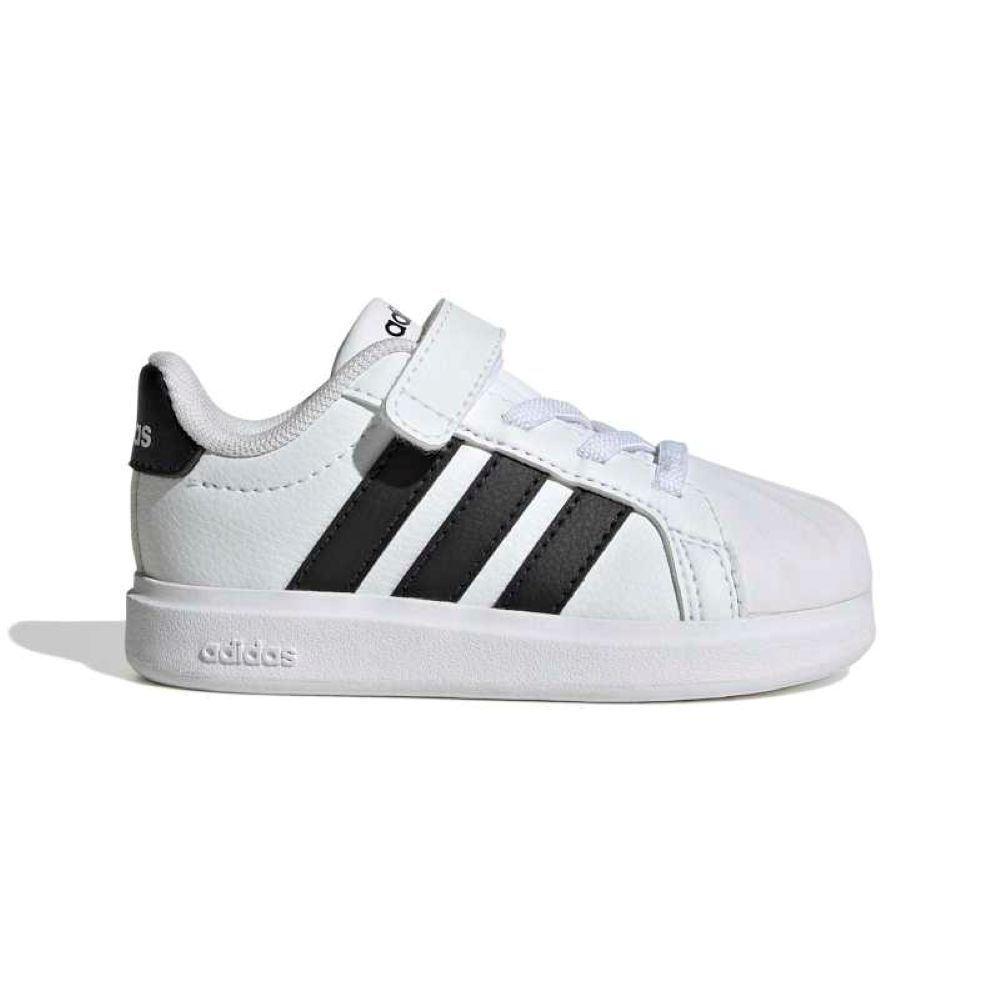 Zapatillas para niño ADIDAS STREETTALK EL I blanca y negra JQ6145/JQ6144