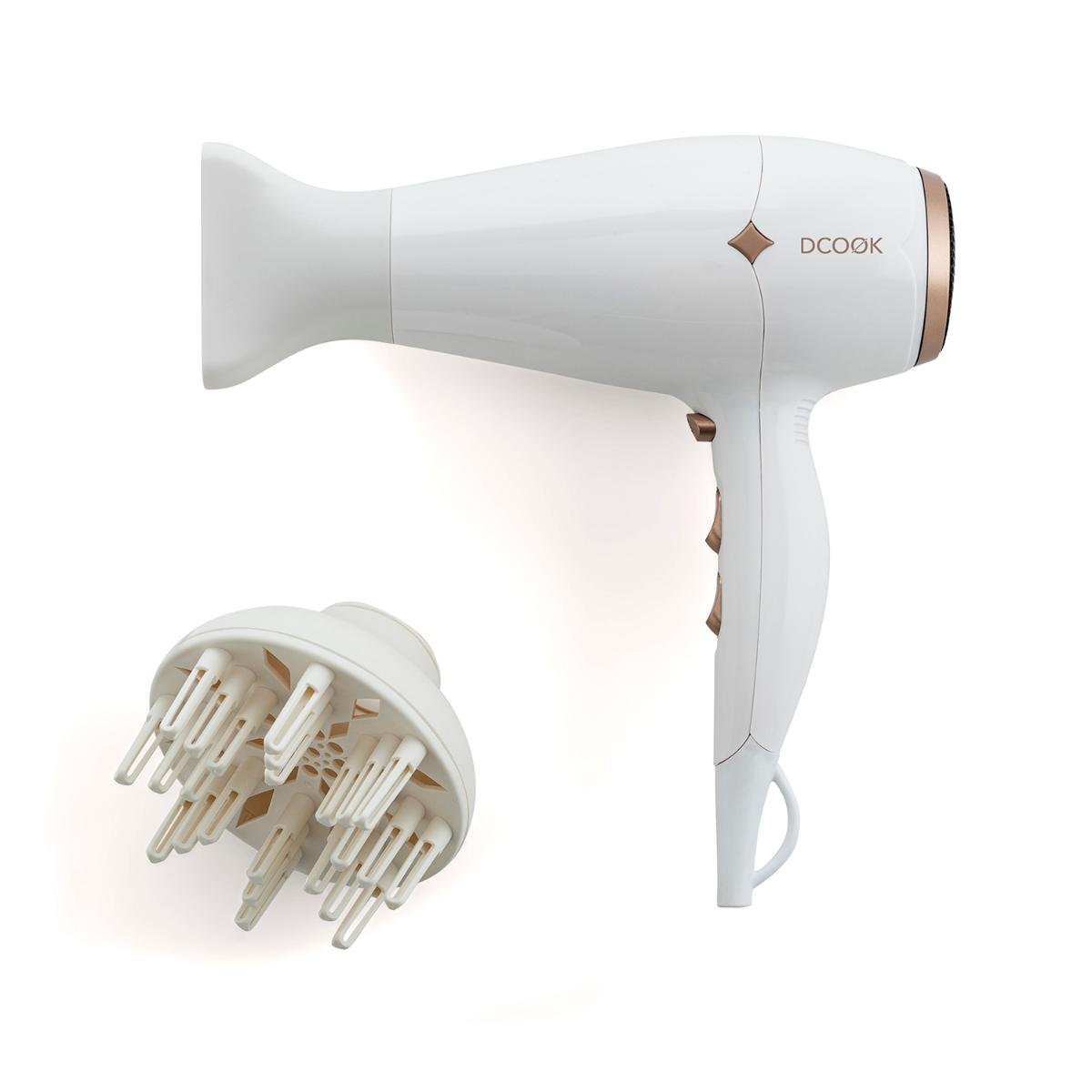 Dcook DCOOK GALLERY Secador de Pelo 2100W con Difusor y Concentrador