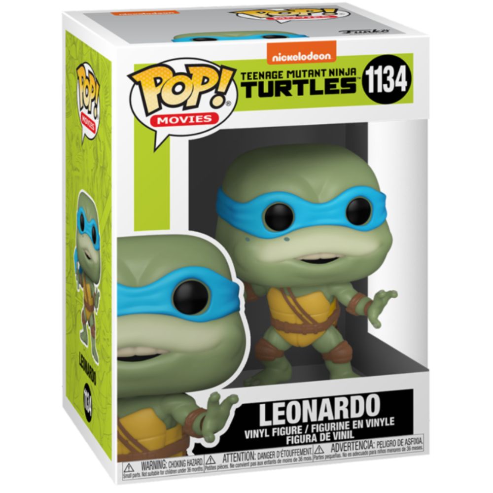 Funko Pop Leonado Tortugas Ninaj (1134) figura 9,5 cm TMNT 2: Secret Of The Ooze (1991)