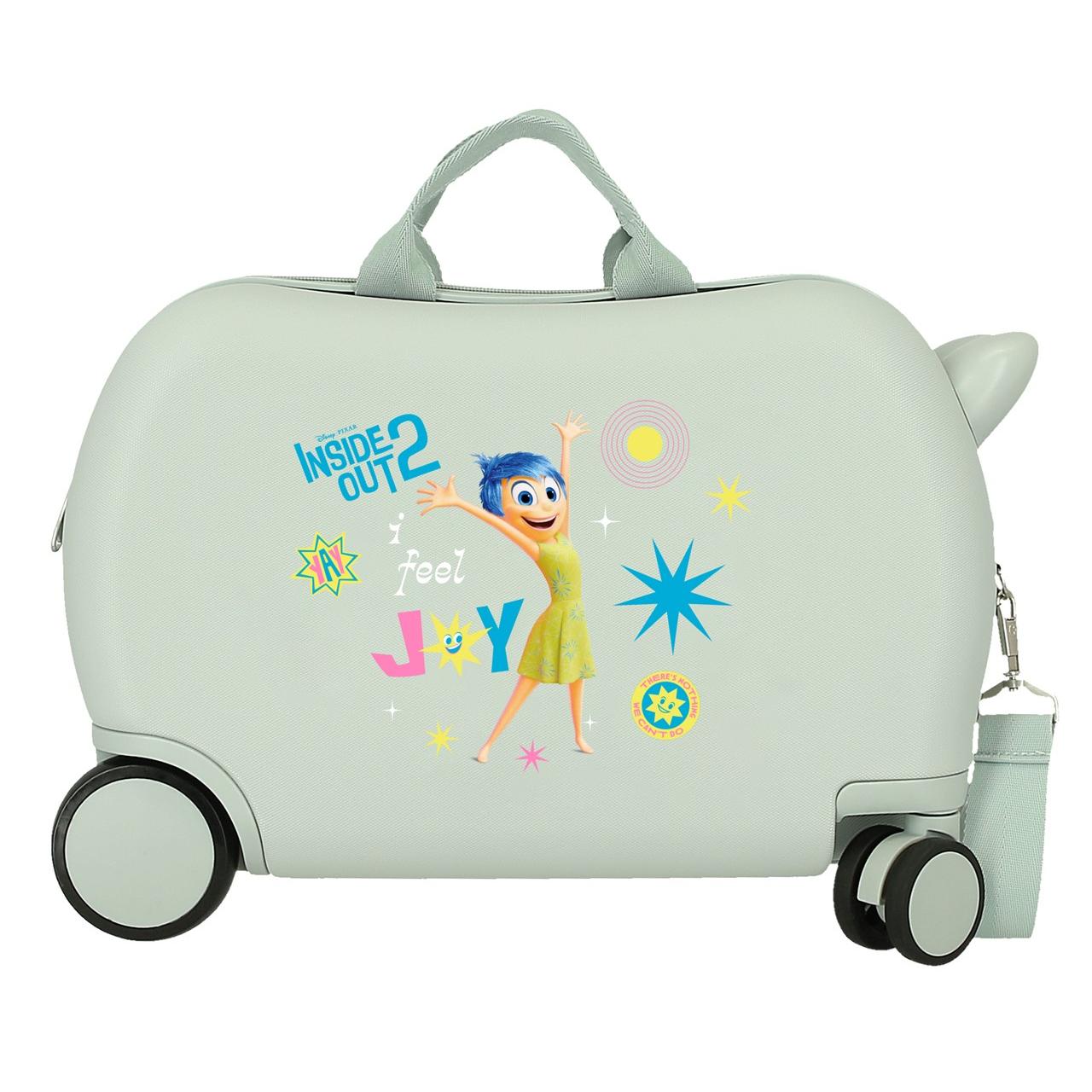Disney - Maleta infantil Inside Out 45x31x20 cm de ABS rígido y ligero