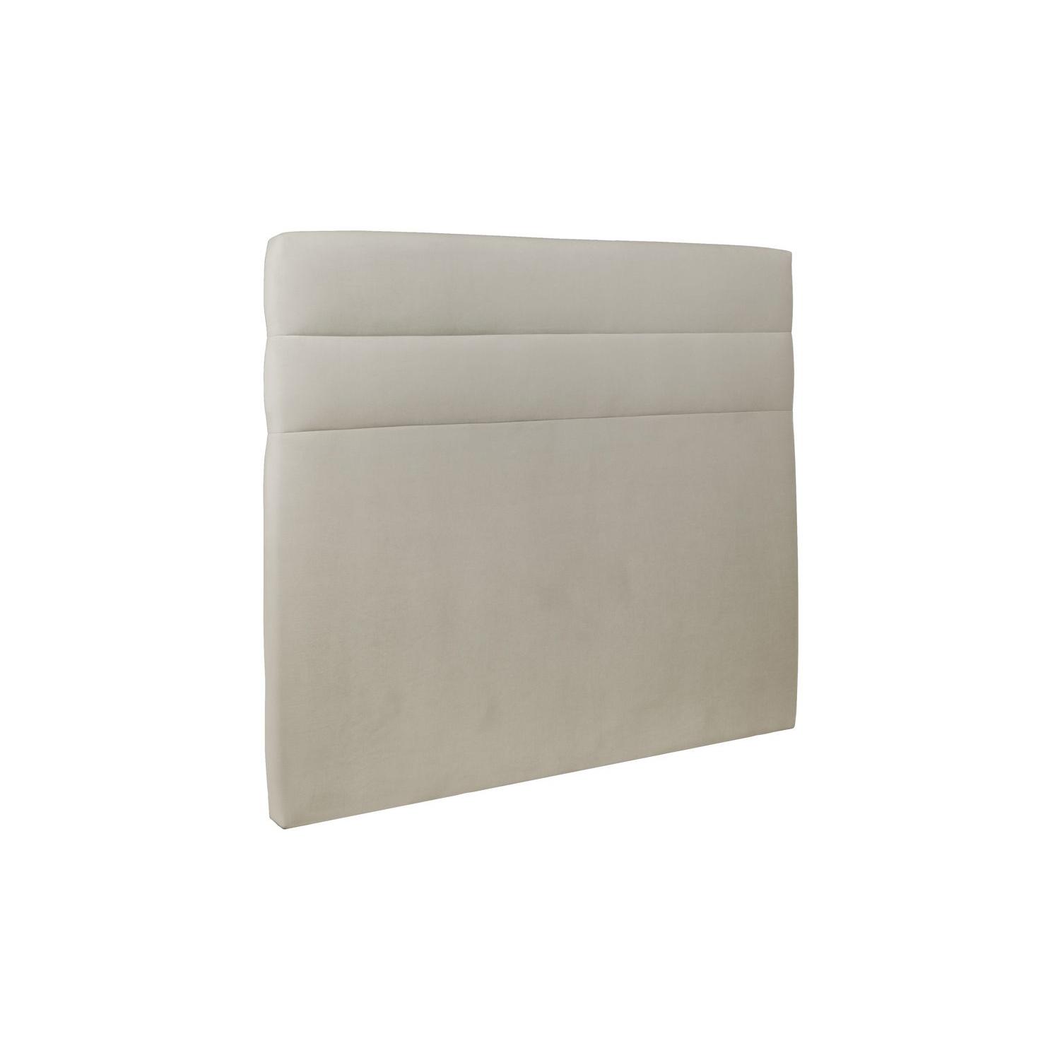 Cabecero 160 cm Lines - Tela Terciopelo Taupe