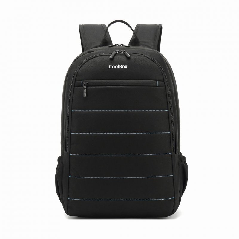 Coolbox black waterproof backpack for laptop up to 15.6