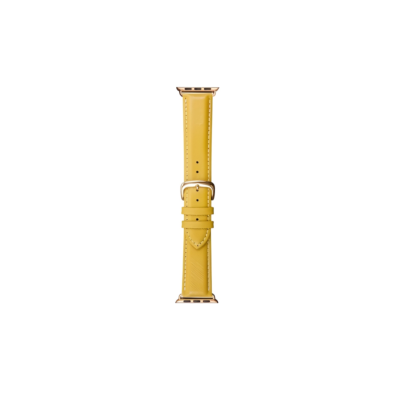 DBramante1928 Madrid Apple Watch 38mm Leren Horlogeband Geel