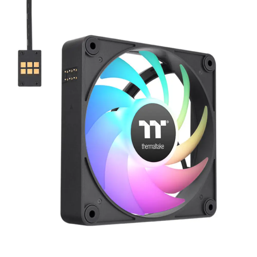 Refrigeración Aire Thermaltake 14cm CL-F182-PL14SW-A Hidráulico Negro