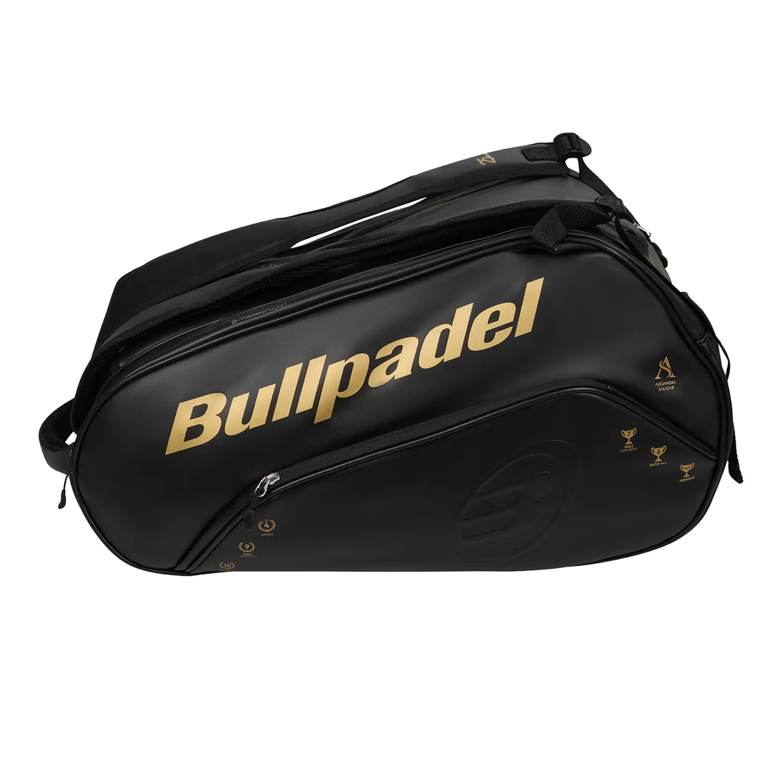 Paletero para Pálas de Padel Paletero Bullpadel Flow Negro Mujer Bpp26006