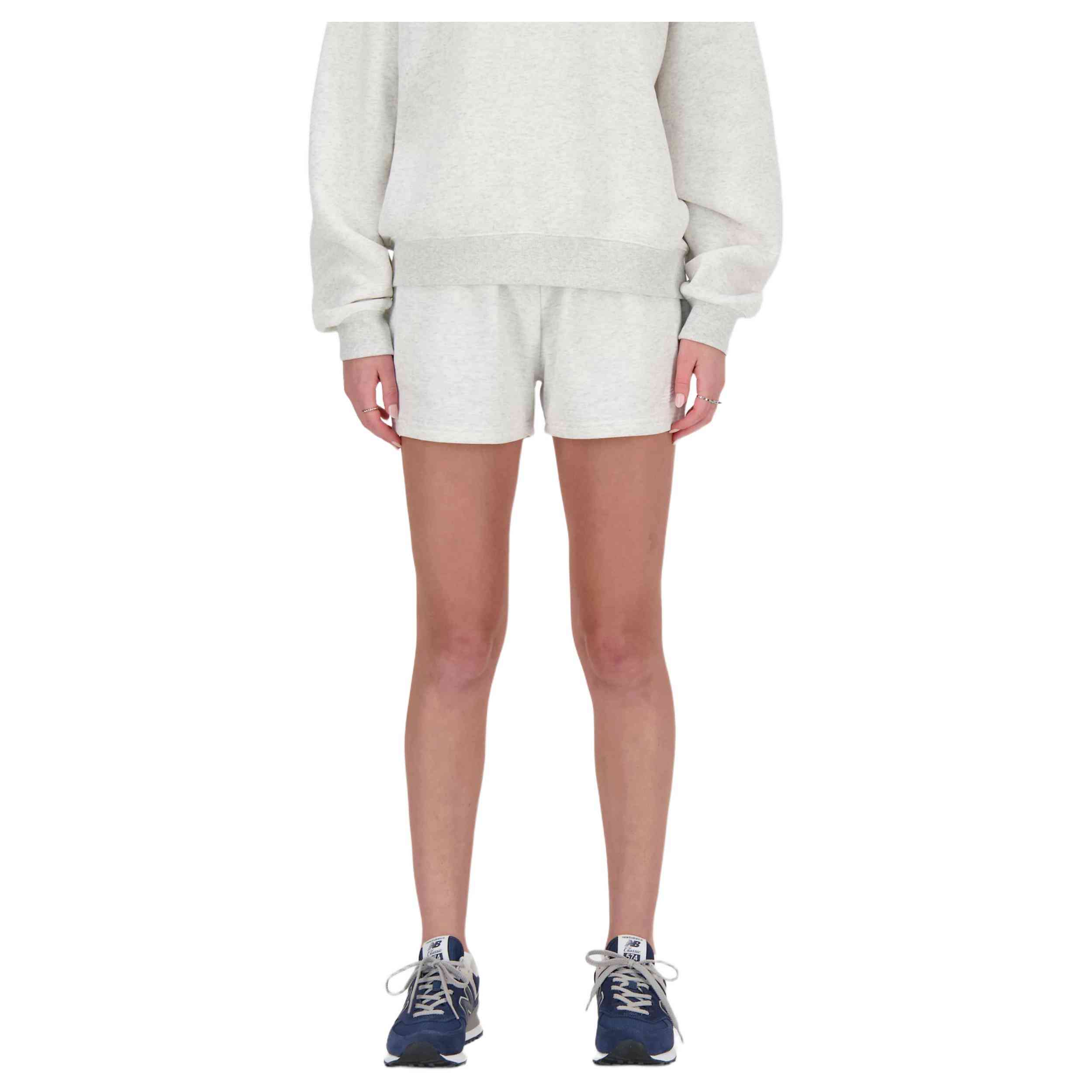 Pantalones Cortos New Balance modelo WS41500AHH para Mujer en color Beige