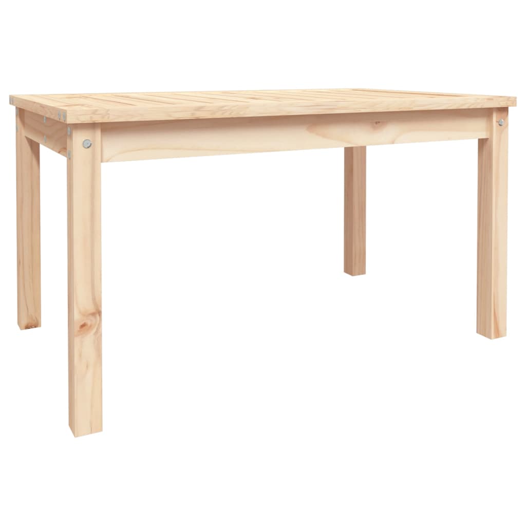 vidaXL Mesa de jardín madera maciza de pino 82,5x50,5x45 cm
