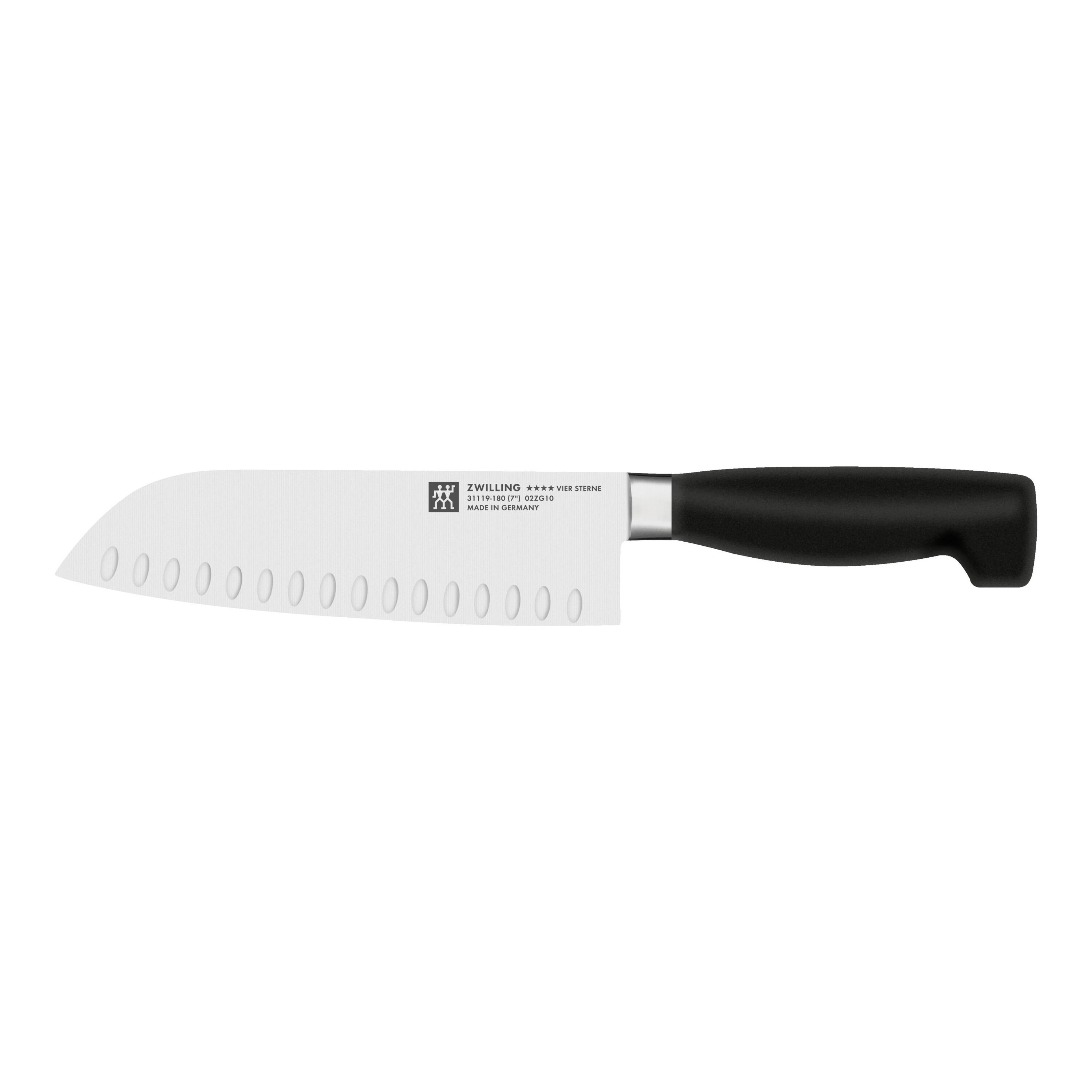 ZWILLING Four Star Cuchillo Santoku 18 cm, alveolado