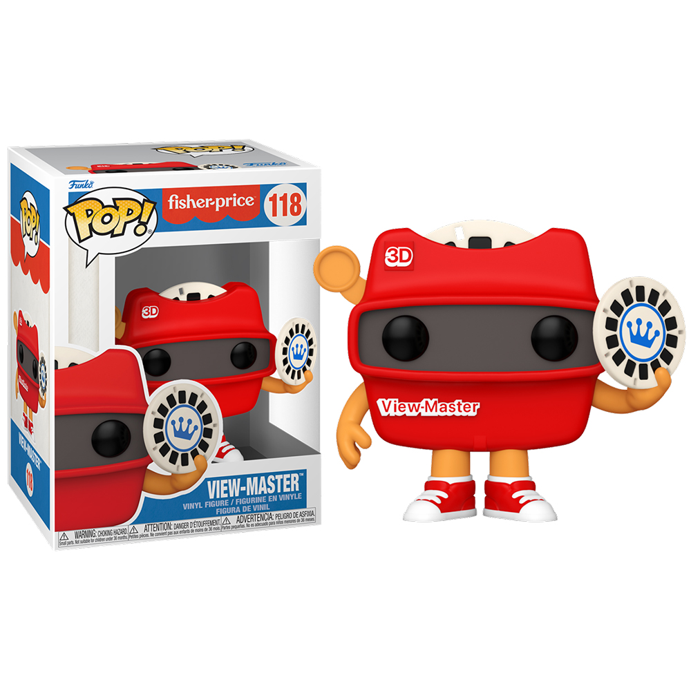 FUNKO POP! FISHER-PRICE - VIEW-MASTER, 67427, Nº118, TIENDA CON LICENCIA OFICIAL