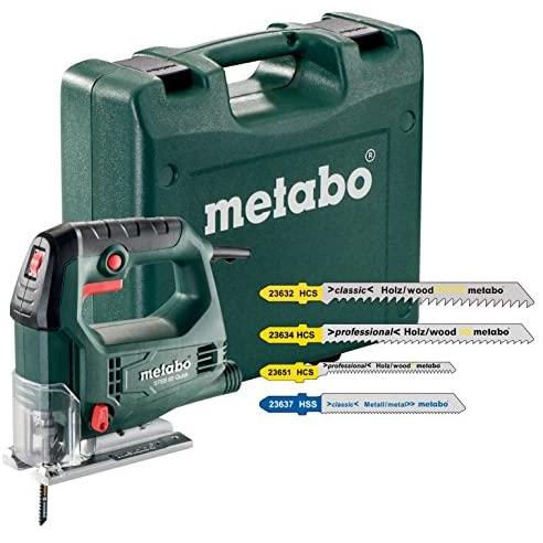 Sierra de Calar Metabo STEB 65 Quick con 20 Hojas de Surtidas