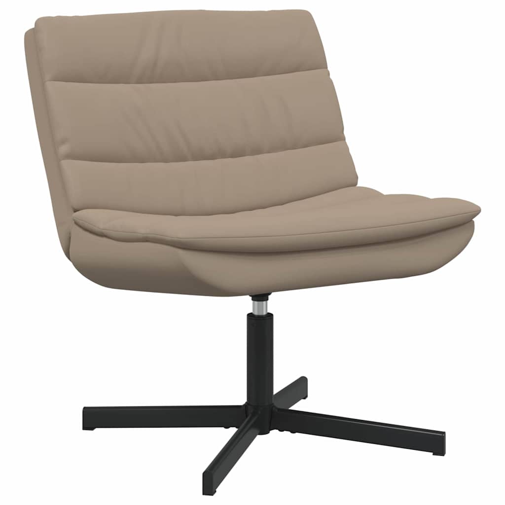 vidaXL Silla giratoria 63 x 75 x 76 cm Cuero sintético Multicolor