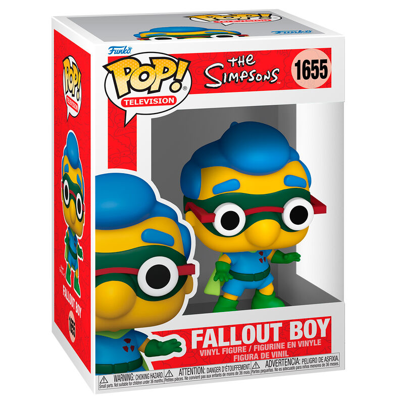 Funko Pop! TV: Simpsons 0 - Milhouse Van Houten - The Simpsons - Figura de Vinilo Coleccionable - Idea de Regalo - Mercancia Oficial - Juguetes para Niños y Adultos - TV Fans