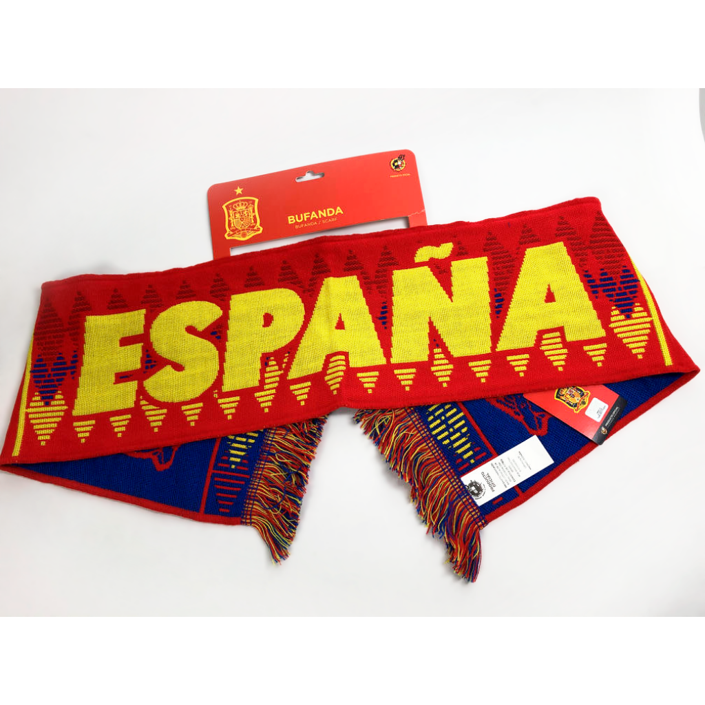 RFEF - Pack de dos bufandas de la Selección Española (Oficial)