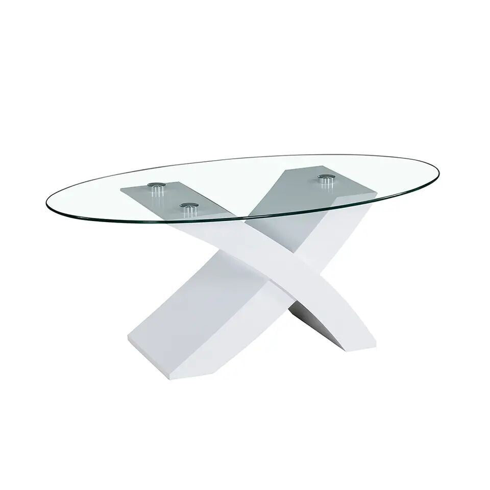 Mesa de Centro de Cristal Templado Lore     Saldos y Stocks