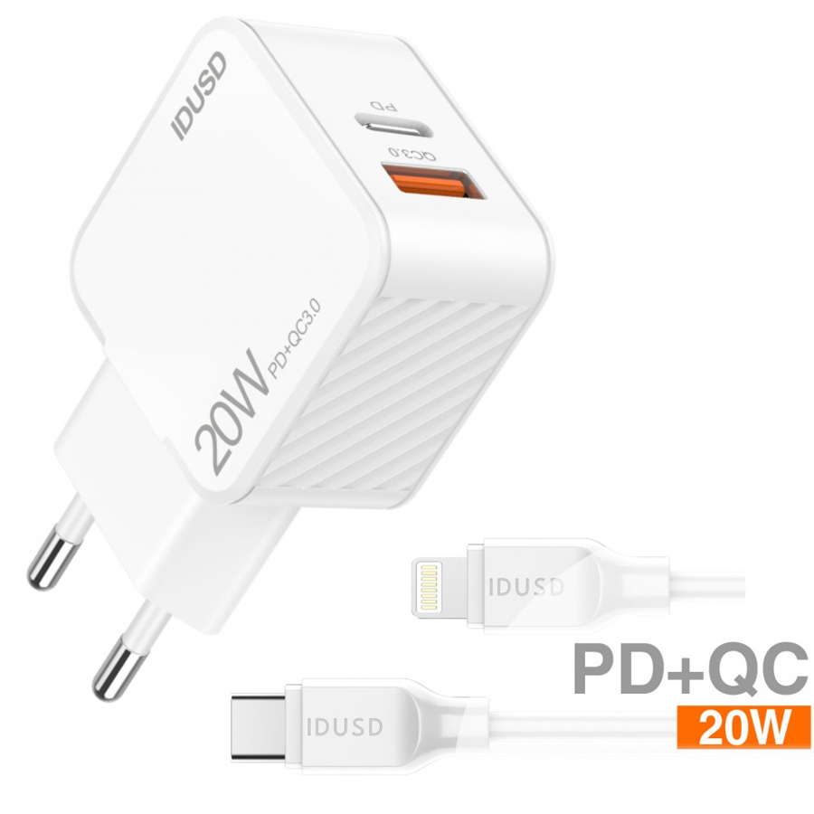 Câble USB-C vers lightning 1,2m - IDUSD