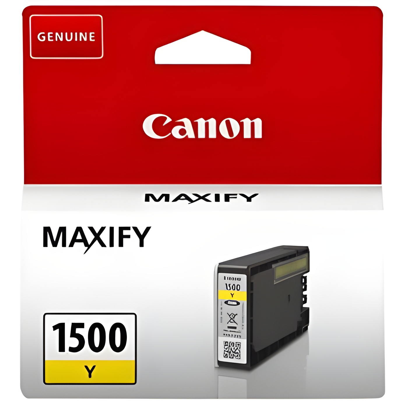 Cartucho de Tinta Amarillo Canon PGI-1500 Original para Impresoras Maxify MB