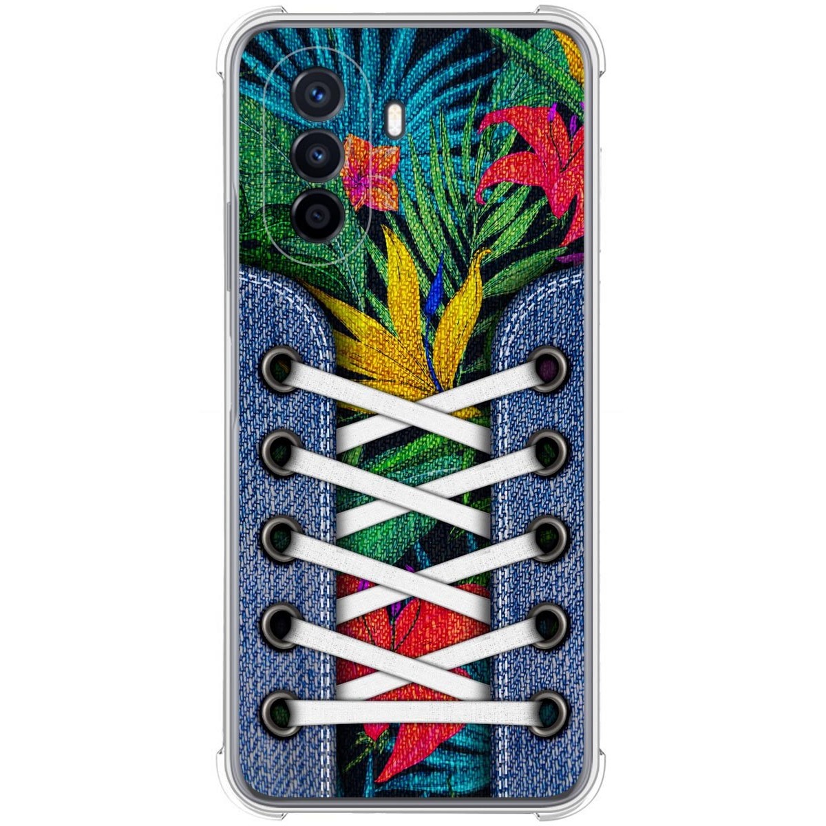 Funda Silicona Antigolpes para Huawei Nova Y70 diseño Zapatillas 12 Dibujos