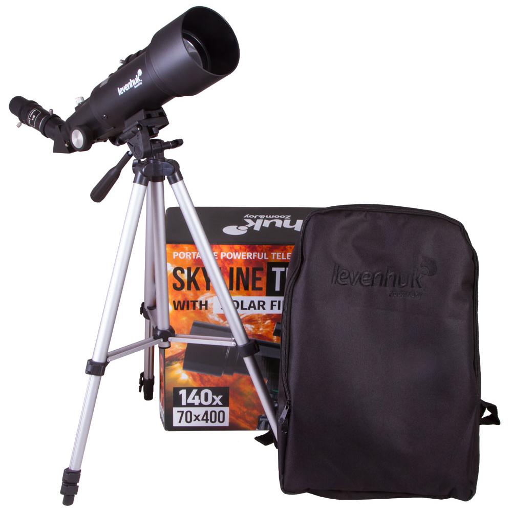 Telescopio Levenhuk Skyline Travel Sun 70