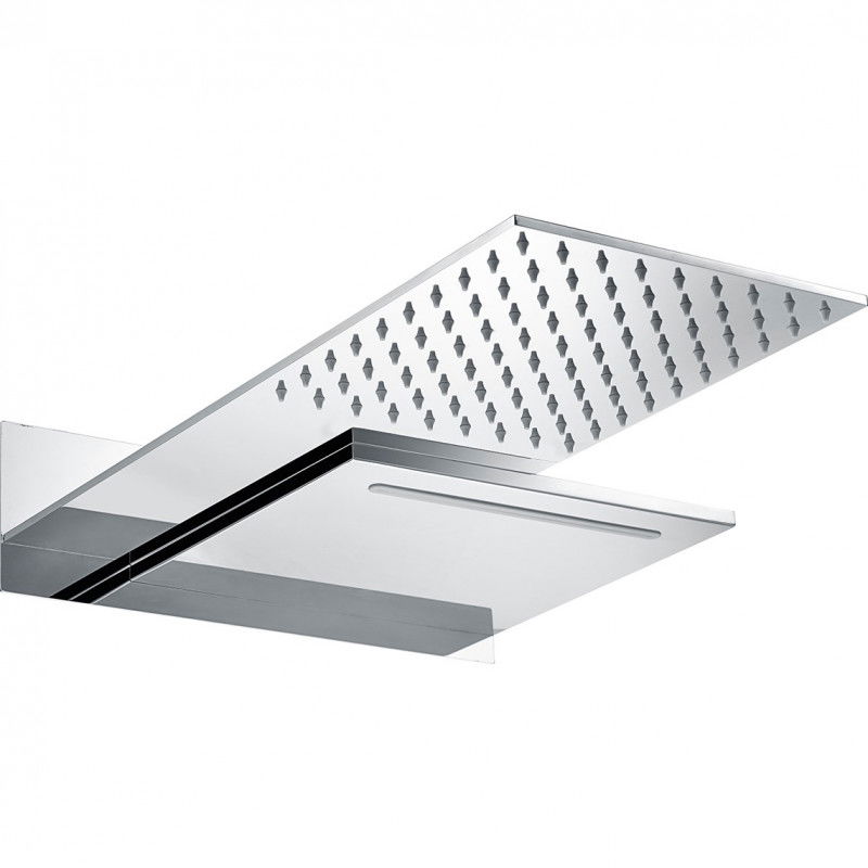 Imex RPS490 Rociador cuadrado de ducha con 2 funciones