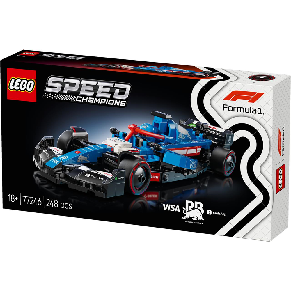 Juego de construccion Coche De Carreras Visa Cash App Rb Vcarb 01 Formula1 Lego Speed Champions (77246)
