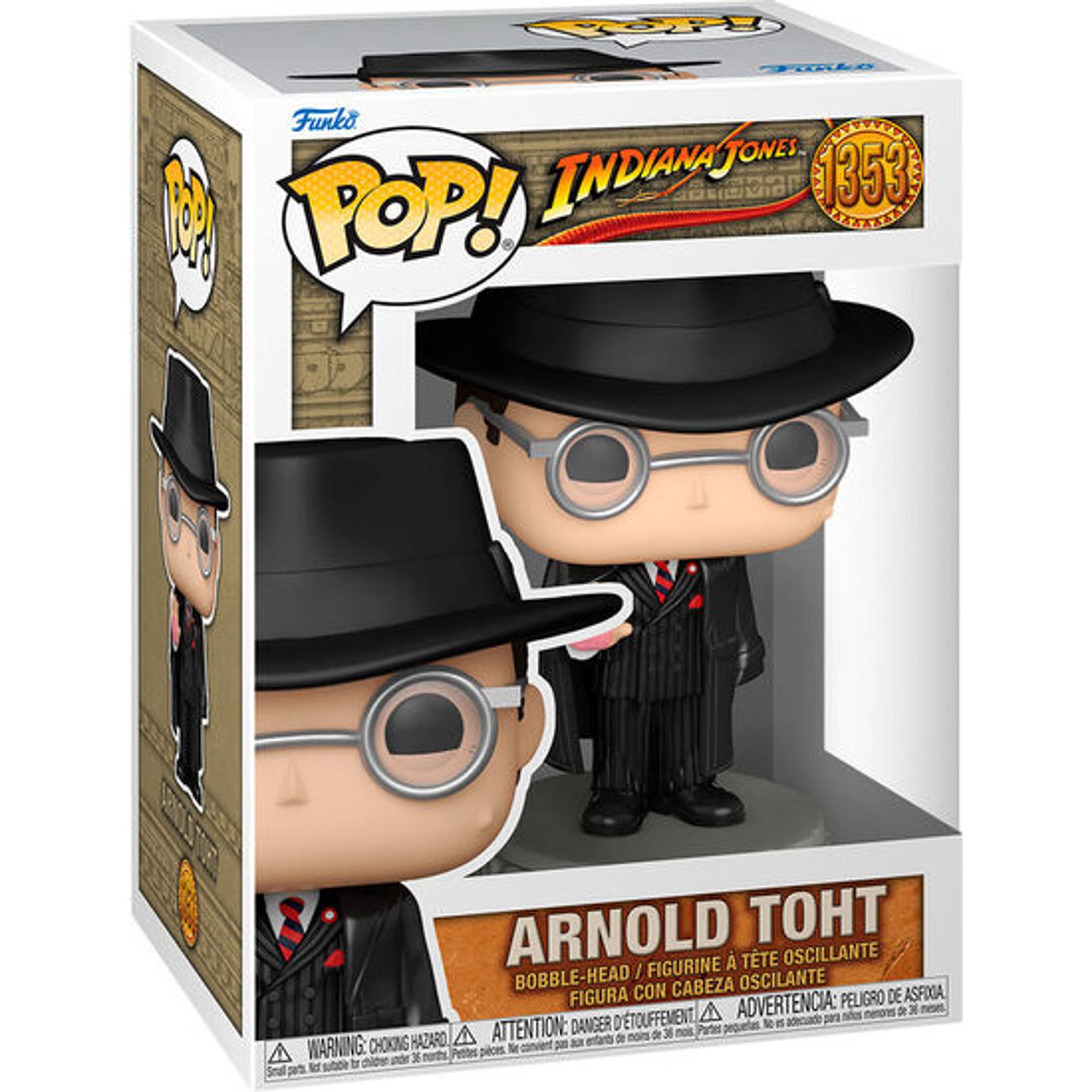 Funko - Figura Pop Indiana Jones Arnold Toht - Funko Pop Coleccionable De Edición Limitada - Funko Pop Diseño Detallado Y Realista - Funko Pop Ideal Para Regalo - Funko Pop Gran Variedad De Personajes