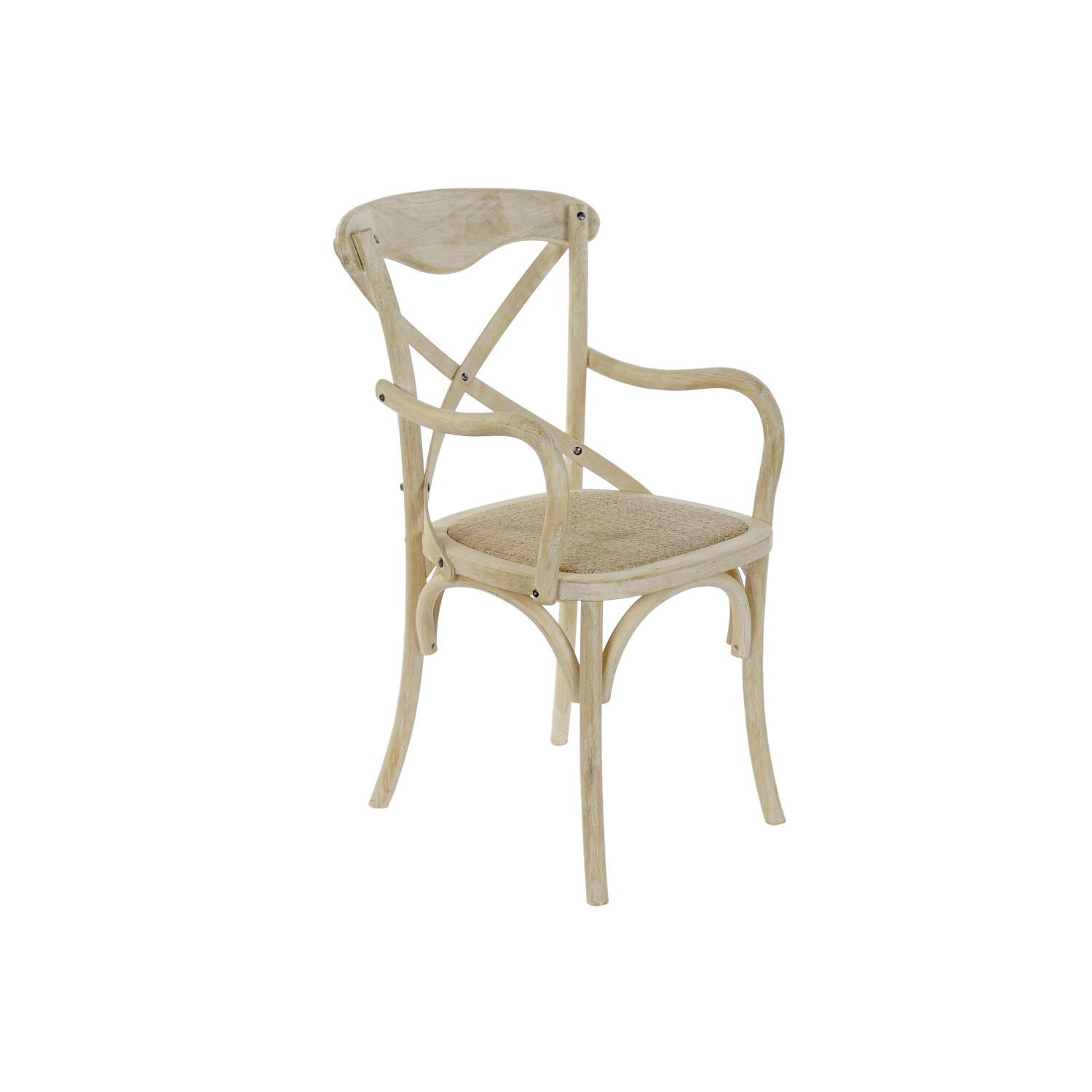 SILLA OLMO RATAN 55X47X92 CROSSBACK ENVEJECIDO FIJALO MB162627
