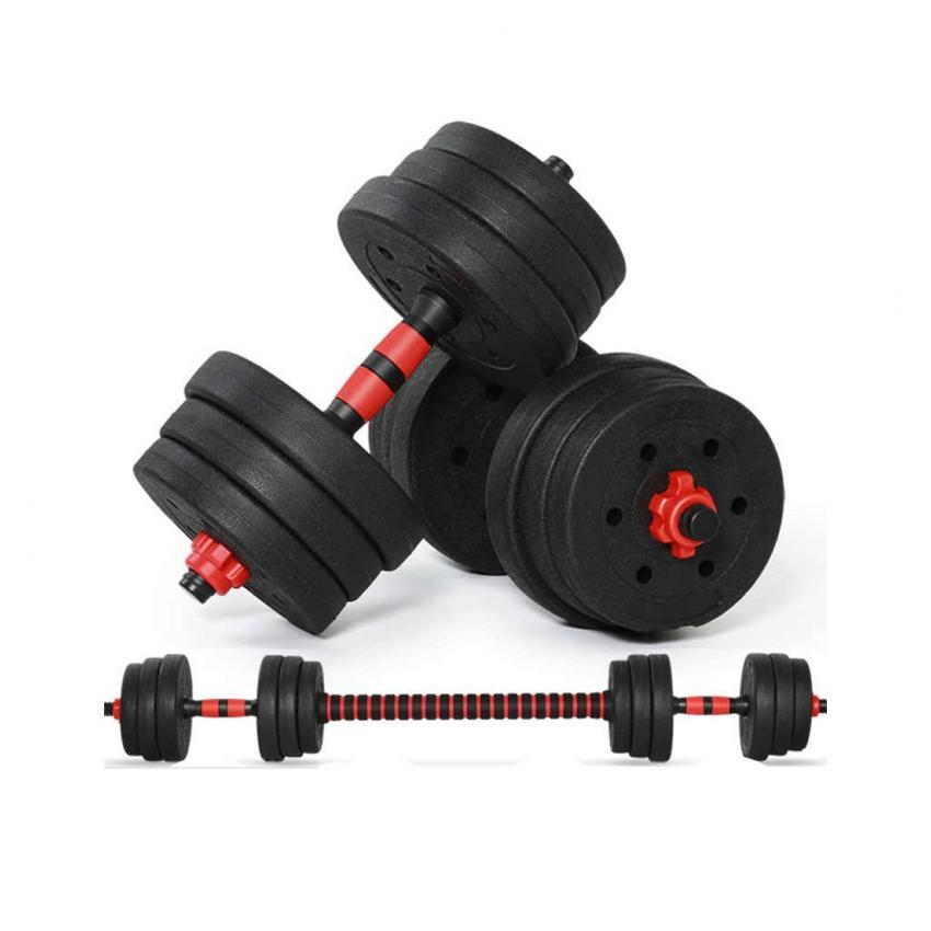 Mancuernas Ajustables Fitness Musculación Gimnasio Plásticas 10-20kg