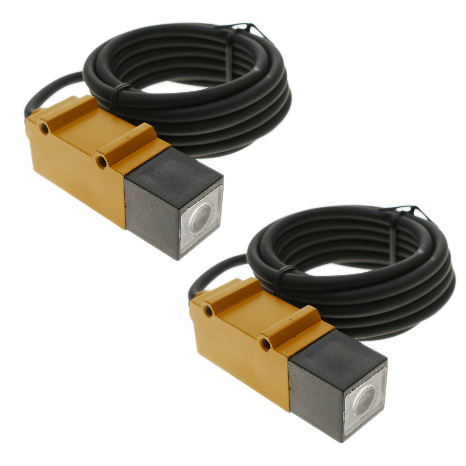 Sensor interruptor célula fotoeléctrica PNP NO+NC 10-30VDC 5m barrera - BeMatik