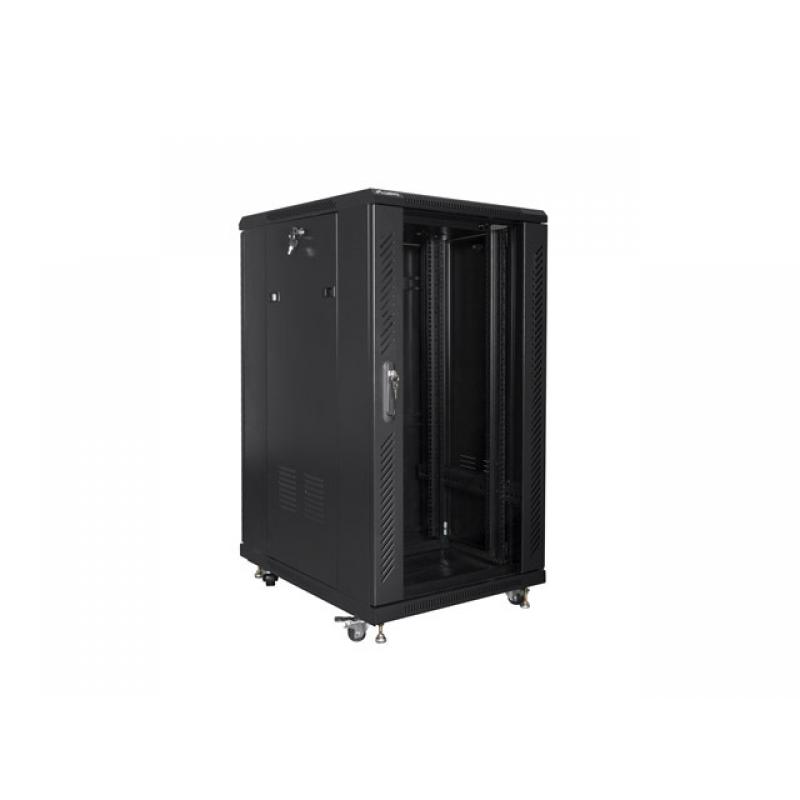 Lanberg Free Standing 19" Armario rack 22U 600X800 Negro