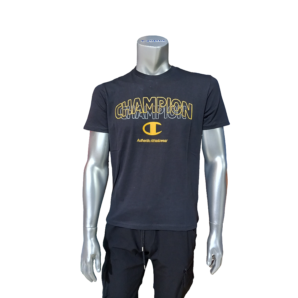 Camiseta CHAMPION SS TEE 222279 KK001 Negro