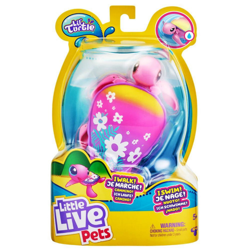 Little Live Pets Tortugas Molonas Serie 10 Surtido/Modelo aleatorio (una unidad)(Famosa LPU08000)