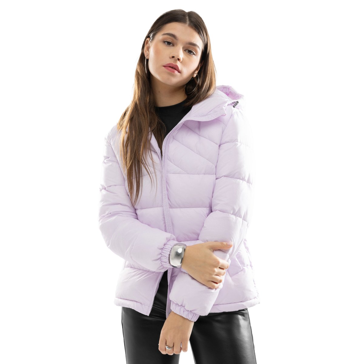 Siroko - Chaqueta Acolchada Casual para Mujer_