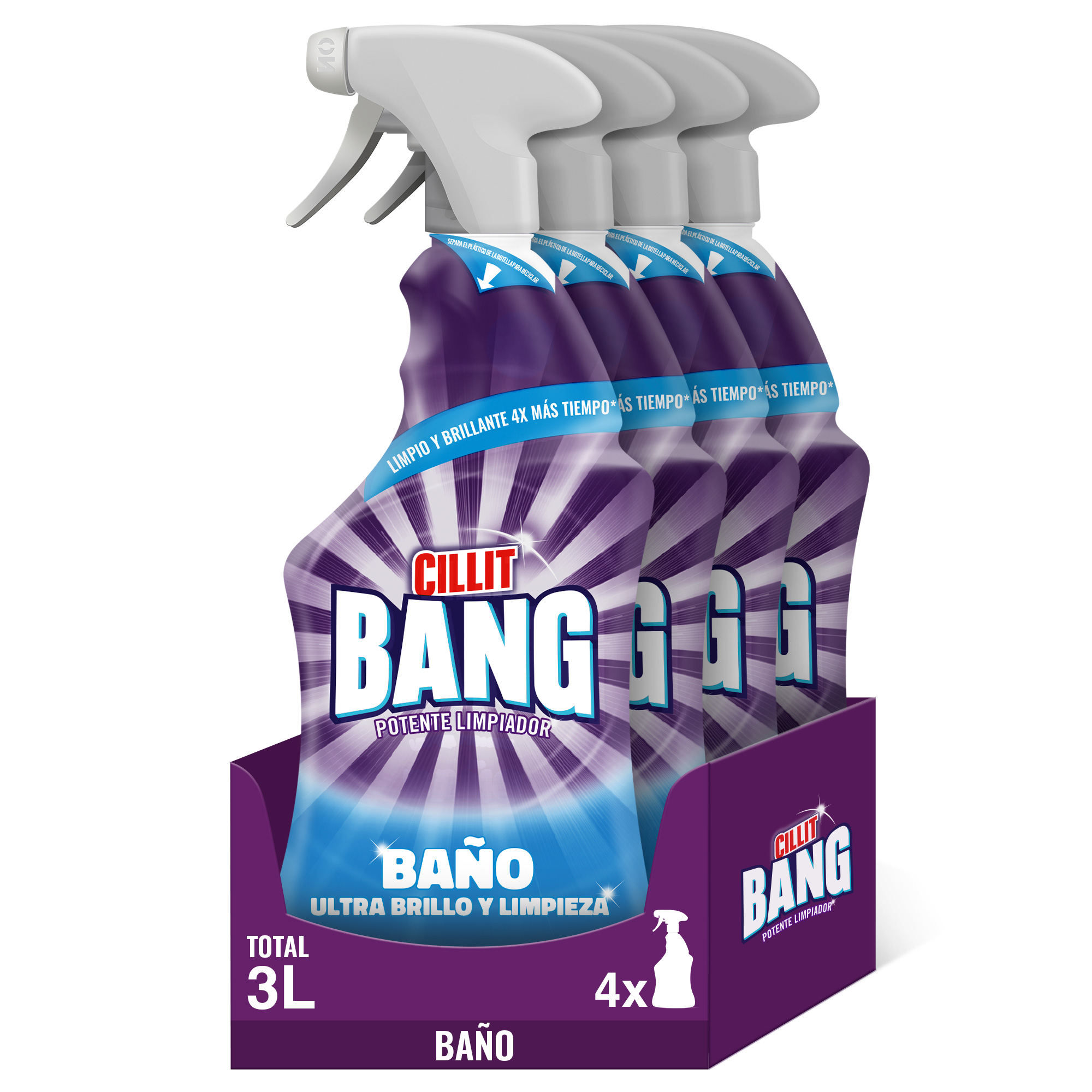 Cillit Bang Spray Suciedad & Manchas de Humedad 750 ml